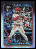 2024 Topps Chrome Prism Refractor #251 Victor Scott