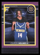 2024 Panini NBA Hoops Purple #252 Daron Holmes Ii