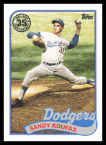 2024 Topps 1989 Topps Series 2 #89B2-47 Sandy Koufax