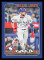 2024 Topps Update Royal Blue #US9 Isiah Kiner-Falefa