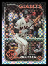 2024 Topps Chrome X-Fractor #22 Wade Meckler