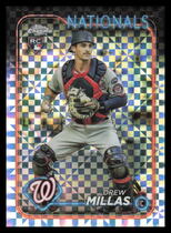 2024 Topps Chrome X-Fractor #85 Drew Millas