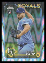 2024 Topps Chrome Raywave Refractor #187 Steven Cruz