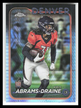 2024 Topps Chrome Prism Refractor #256 Kris Abrams-Draine