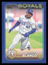 2024 Topps Update Royal Blue #US324 Dairon Blanco