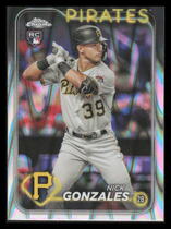 2024 Topps Chrome Raywave Refractor #72 Nick Gonzales