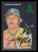 2023 Topps Chrome Platinum Anniversary #491 Catfish Hunter