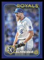 2024 Topps Update Royal Blue #US60 John Schreiber