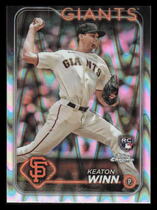 2024 Topps Chrome Raywave Refractor #208 Keaton Winn