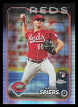 2024 Topps Chrome Prism Refractor #167 Carson Spiers