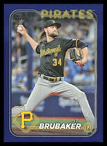 2024 Topps Royal Blue Series 2 #635 Jt Brubaker