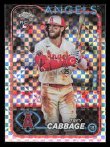 2024 Topps Chrome X-Fractor #226 Trey Cabbage