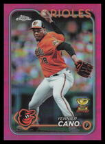 2024 Topps Chrome Pink Refractor #130 Yennier Cano