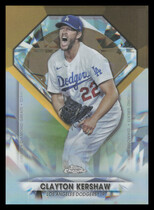 2022 Topps Chrome Update Diamond Greats #DGC-12 Clayton Kershaw
