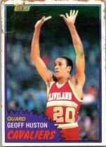 1981 Topps Base Set #MW73 Geoff Huston