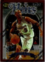 1996 Finest Base Set #208 Jalen Rose