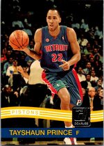 2010 Donruss Base Set #58 Tayshaun Prince