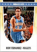 2011 Panini Hoops #40 Rudy Fernandez