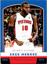 2012 Panini Base Set #69 Greg Monroe