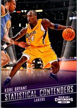 2012 Panini Contenders Statistical Contenders #4 Kobe Bryant