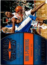 2014 Panini NBA Hoops Moments of Greatness #4 Latrell Sprewell
