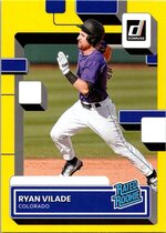 2022 Donruss Yellow #64 Ryan Vilade