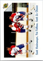 1991 Ultimate Draft French #56 Falloon|Lachance|Niedermayer