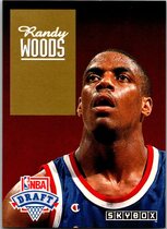 1992 SkyBox Draft Picks #DP16 Randy Woods