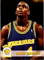 1993 NBA Hoops Hoops #341 Chris Webber
