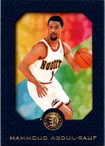 1995 SkyBox E-XL Blue Border #20 Mahmoud Abdul-Rauf