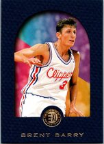 1995 SkyBox E-XL Blue Border #36 Brent Barry