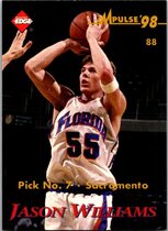 1998 Collectors Edge Impulse #88 Jason Williams|Stephon Marbury