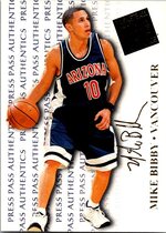 1998 Press Pass Authentics #2 Mike Bibby