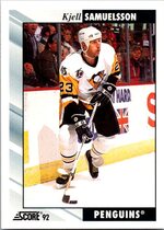 1992 Score Base Set #195 Kjell Samuelsson