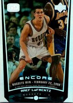1998 Upper Deck Encore #148 Raef LaFrentz