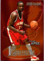 1999 Skybox APEX First Impressions #6 Jason Terry