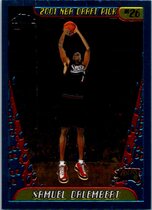 2001 Topps Chrome #153 Samuel Dalembert