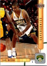 2001 Upper Deck Base Set #381 Earl Watson