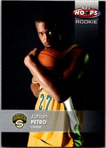 2005 Fleer NBA Hoops #162 Johan Petro