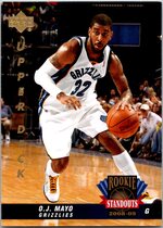 2008 Upper Deck Lineage Rookie Standouts #RS3 O.J. Mayo