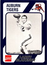 1989 Collegiate Collection Auburn Coke 580 #369 Larry Blakeney
