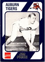 1989 Collegiate Collection Auburn Coke 580 #453 Jim Price