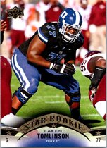 2015 Upper Deck Base Set #57 Laken Tomlinson