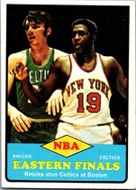 1973 Topps Base Set #66 NBA Eastern Finals