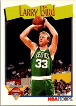 1991 NBA Hoops Base Set #314 Larry Bird