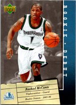 2006 Upper Deck Rookie Debut #55 Rashad Mccants