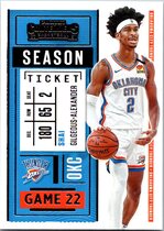 2020 Panini Contenders #74 Shai Gilgeous-Alexander