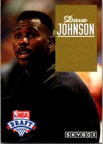 1992 SkyBox Draft Picks #DP26 Dave Johnson