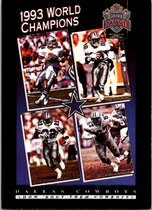 1993 SkyBox Premium Poster Cards #CB2 Dallas Cowboys WC