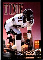 1993 SkyBox Premium Poster Cards #CB7 Deion Sanders